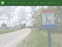 Tablet Screenshot of lincolnhighwayoh.com
